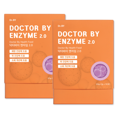 닥터바이 엔자임 강아지 췌장 영양제 소화 효소, 30회분, 소화기능/췌장개선, 2세트