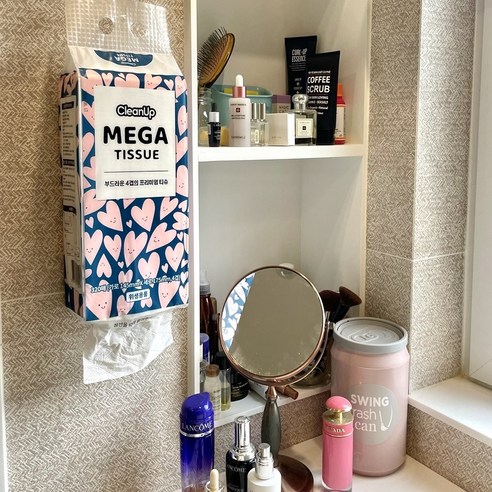 공간 효율성과 부드러움을 모두 갖춘 메가티슈, 합리적인 가격으로 만나보세요!