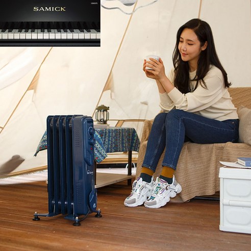 삼익에어디자인 AD-500RCN으로 겨울 캠핑을 따뜻하게!