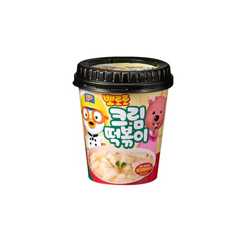 뽀로로 컵떡볶이 크림2개+짜장2개+치즈2개, 1세트