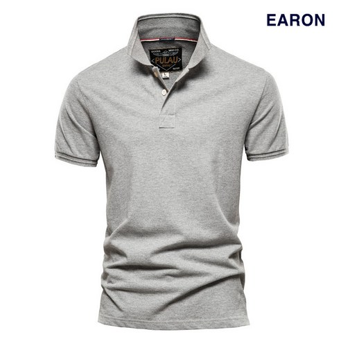 [EARON] 프리미엄 코튼 라인 반팔 폴로 티셔츠