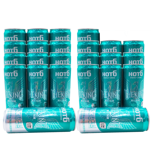 핫식스더킹러쉬, 24개입, 355ml