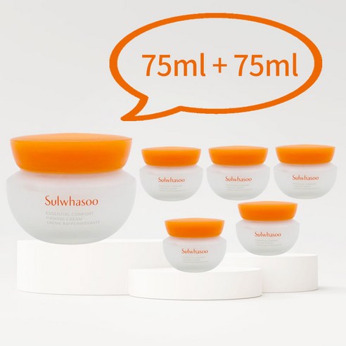 설화수탄력크림+탄력크림 15ml 5개, 탄력크림75ml(선물포장)+탄력크림15ml5개, 1세트, 75ml