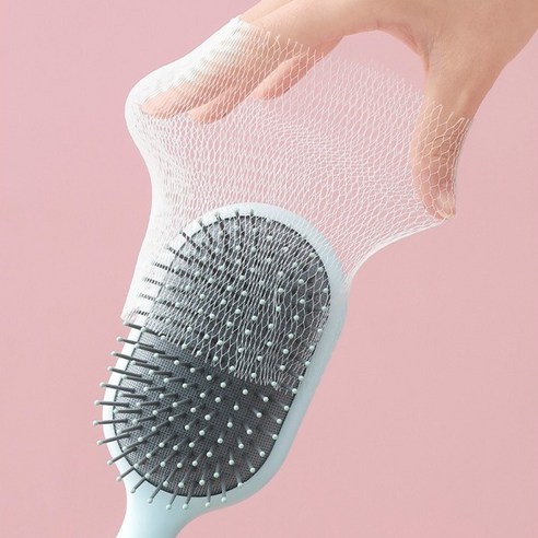 이스페이스 머리카락 제거 헤어 빗 브러쉬 망 머리 털 정리 돌돌이 강아지 고양이 개털 청소 클리너, 헤어 브러쉬망 50개 기획 SET