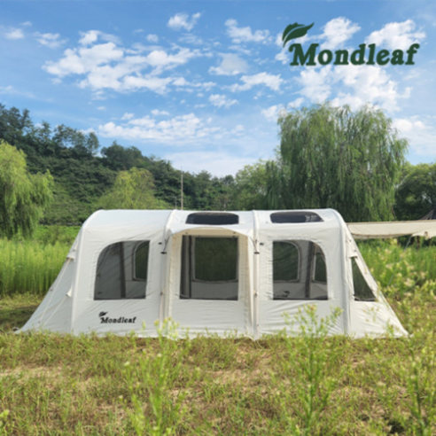 기능성과 퀄리티로 유명한 몬트리프 M7 에어텐트 리빙쉘 거실형 전실 텐트 장박용