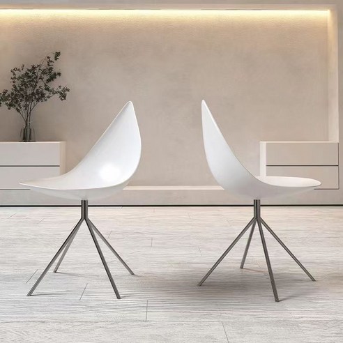 고급스러운 편안함을 제공하는 물방울 의자