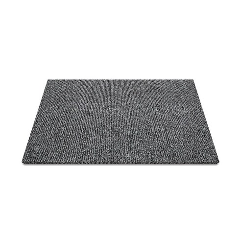 맑은 코일현관매트 100 x 135cm 두께 20mm, 1개, 그레이 + 블랙