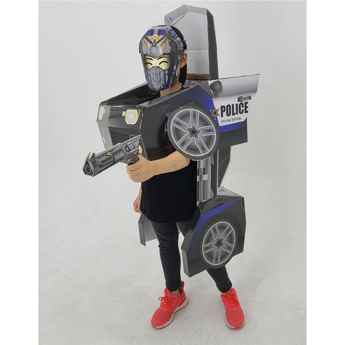 DIY 변신 자동차 박스봇 폴리스카: 창의력과 상상력을 키워주는 친환경 장난감