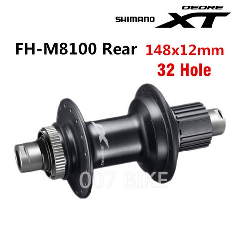 시마노 DEORE XT M8110 FH BH M8100 허브 12 s 32H 센터 잠금 148x12mm 110x15mm 마이크로 스플라인 허브 E-THRU 액슬 자전거 12 속도, 1 건