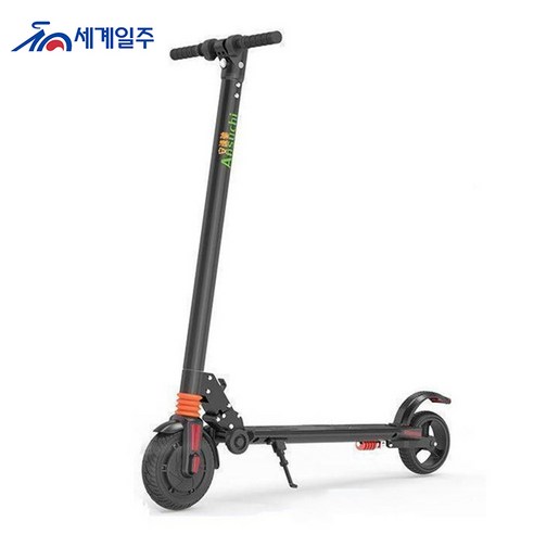 세계일주 접이식 전동 킥보드 250W 36V 10Ah 30-40KM 접이식 전기자전거 타이어 지름 20cm ACS-5090(부가세 포함 )(100%조립), 6Ah 20-30km/견인