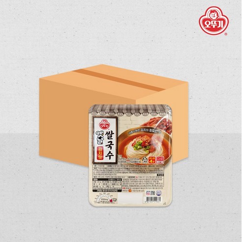오뚜기 옛날 쌀국수 김치맛, 12개, 92g