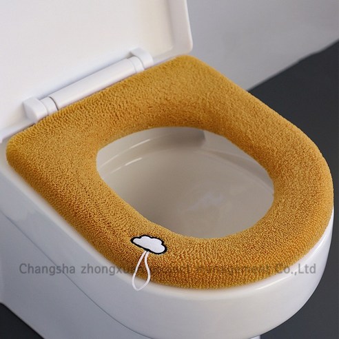 겨울 변기시트 붙이는 두텁게 하다 따듯하다 폴리에스터, D