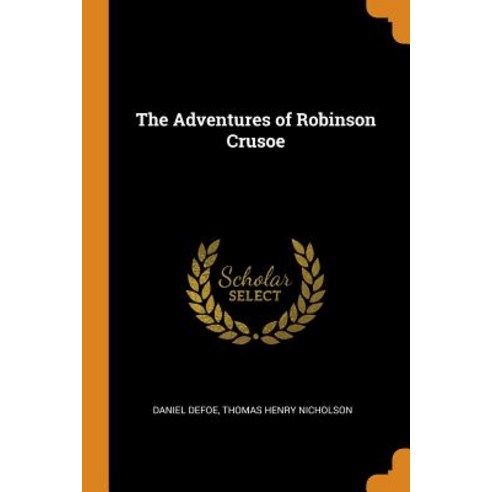 (영문도서) The Adventures of Robinson Crusoe Paperback, Franklin Classics, English, 9780341816751