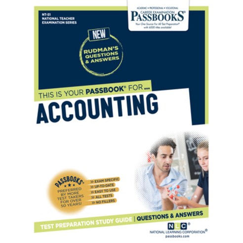 Accounting Volume 51 Paperback, Passbooks, English, 9781731884718