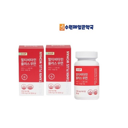 멀티비타민 우먼 2박스, 2개, 60정