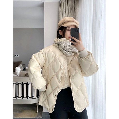 편안함과 스타일을 겸비한 필수 겨울용 아이템, 에이프릴랩스 여성 퀼팅 경량 잠바