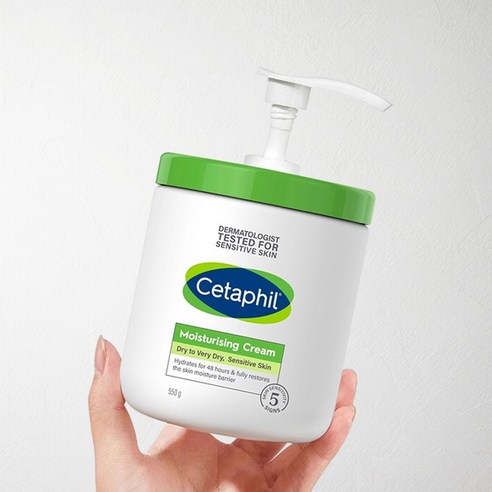 세타필 크림, 펌핑기로 편리함과 위생을 더하다