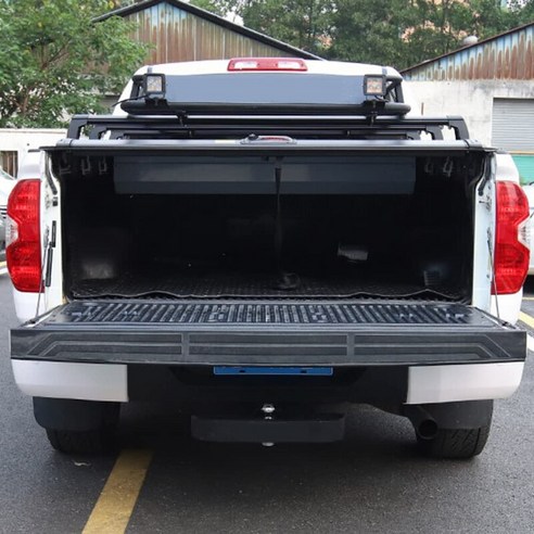  루프 캐리어 가로바 히치바스켓 루프랙 알루미늄 합금 자동차 상단 히치 마운트 화물, 1.Black 캐리어/트레일러 도요타 툰드라 2007-2021 뒷좌석 트렁크 뒷문 리프트 지지대 스트럿츠 가스 스프링 자동차 액세서리, 한개옵션0