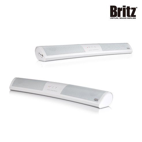 브리츠 Britz BZ-SP600X Curved Soundbar (화이트), 1