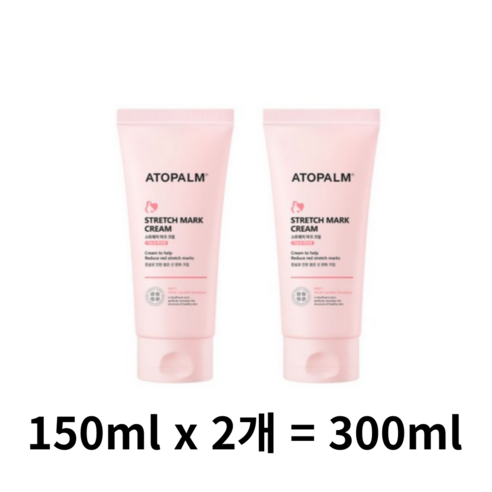 아토팜 매터니티 케어 스트레치 마크 튼살크림, 150ml, 2개