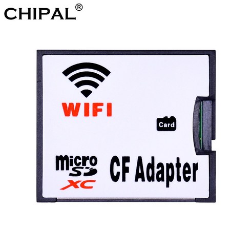 CHIPAL WIFI 어댑터 메모리 카드 TF 마이크로 SD CF 컴팩트 플래시 키트 디지털 카메라, 1MB