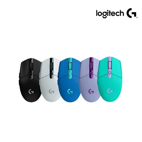 로지텍 LIGHTSPEED 무선 게이밍 마우스 G304, 화이트