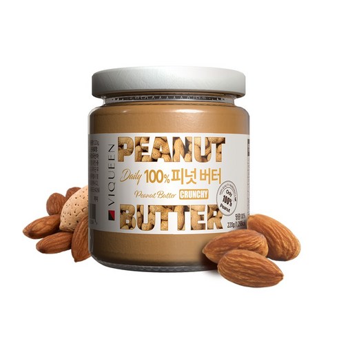 첨가물 없는 100% 땅콩의 고소함, 바이퀸 크런치 땅콩버터