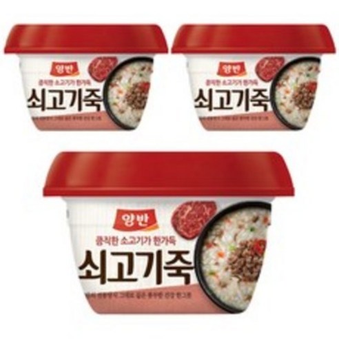 [동원] 양반쇠고기죽, 287.5g, 3개