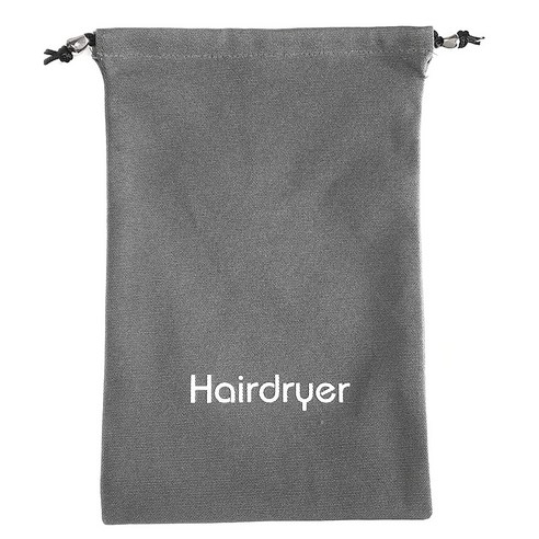 헤어 드라이어주머니 캔버스 원단 파우치, 접이용드라이기와 함께 사용, 모텔이나 호텔에서 편리