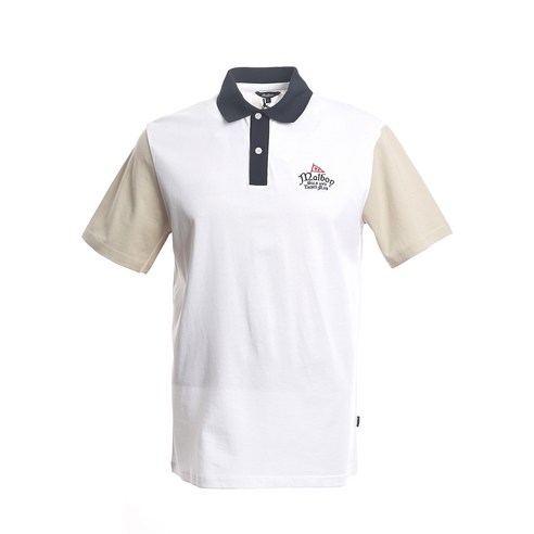 [말본] 요트 클럽 포켓 반팔 남성티셔츠 M 7532 WHT