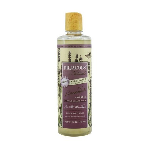 닥터제이콥스 퓨어 캐스틸솝 라벤더, 473ml, 1개