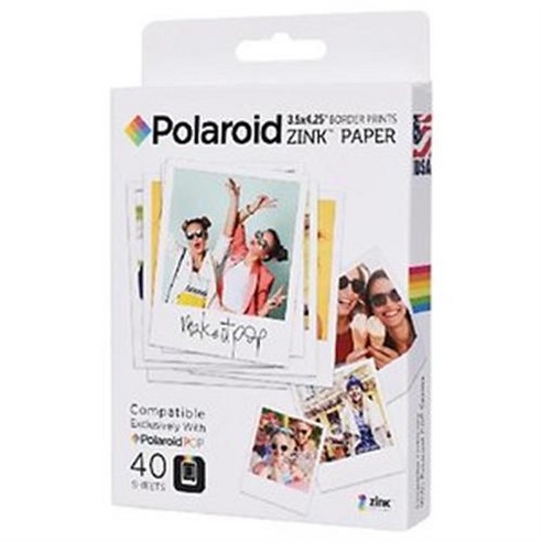 폴라로이드 팝 징크 인화지 필름 40매 Polaroid POP