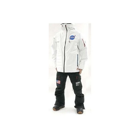 686 Nasa Exploration 스노우보드 자켓 (XL) White 화이트 M0W120-WHT