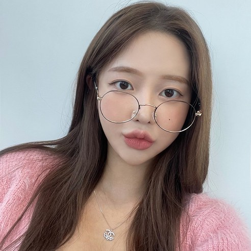 하리몽드 동글동글 라운드 자외선 블루라이트 차단 안경 시력보호 안경