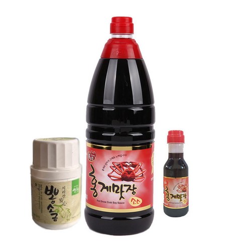 [홍일식품]홍게맛장소스1800ml+200ml+지리산뽕소금