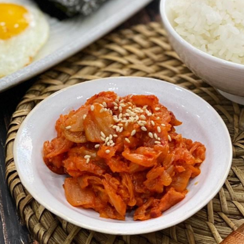 볶음김치 김치볶음 볶은김치 밑반찬 외식용 업소용 비비고 종가집 일미 미니볶음김치 1kg, 6개 아워홈볶음김치