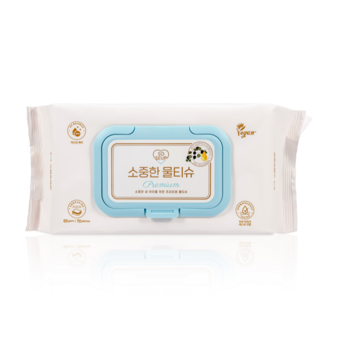 안심 성분, 부드러운 촉감, 편리한 사용성까지 갖춘 아기 물티슈