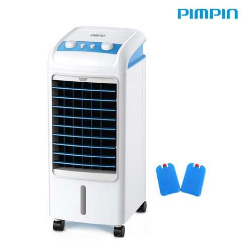 핌핀 이동식 냉풍기 + 냉매팩 2p, PA-9108