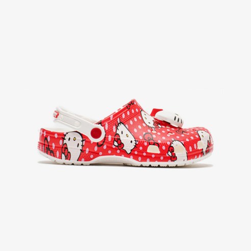 우리 아이 첫 크록스, 헬로 키티와 함께하는 특별한 발걸음! 키티크록스