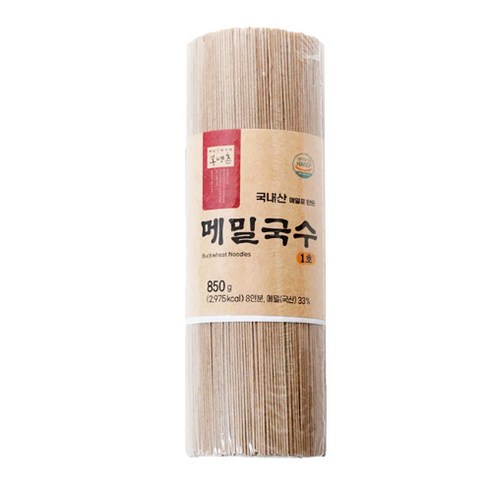 봉평촌 봉평메밀국수 1호 33% 두루마리, 3개, 850g