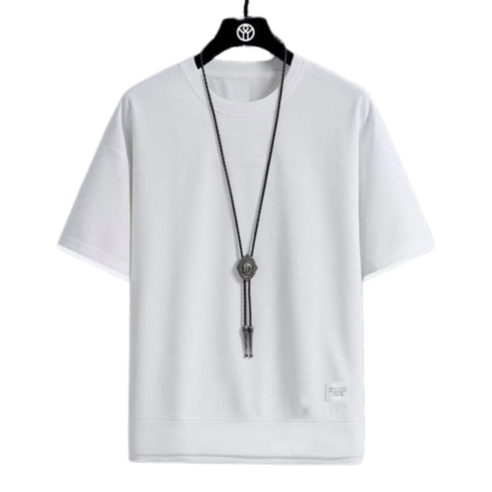 레이어드 오버핏 반팔티로 여름 스타일을 더욱 멋지게