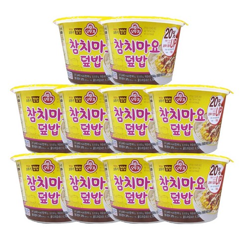 <올따옴> 오뚜기 컵밥 참치마요 덮밥 10입, 247g, 10개