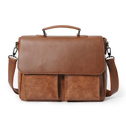 DFMEI 새로운 레트로 핸드백 서류 가방 한국 남자 가방 어깨 가방 메신저 가방 캐주얼 패션 배낭 유행