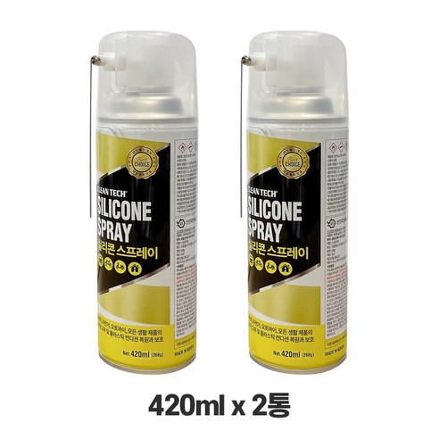 크린텍 간편하게 뿌리는 실리콘 스프레이, 1개, 840ml 
세차/카케어