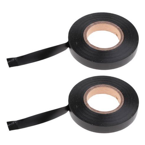 2pcs 테니스 배드민턴 스쿼시 라켓 그립 오버 그립 스웨트 밴드 테이프 블랙, PVC