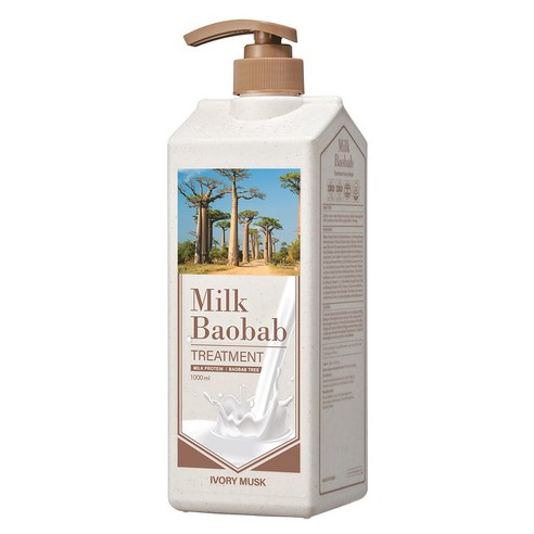 밀크바오밥 트리트먼트 아이보리머스크향, 1000ml, 1개