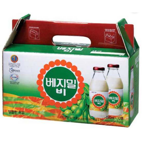 달콤한 베지밀 비(병) 190ml x 10입, 10개