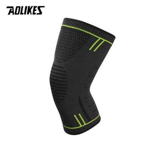 1pcs 무릎 보호대 달리기 스포츠 관절 보호 부상 회복 무릎 지지대 서포터 슬개골아대, 파란색, XL, 1개
