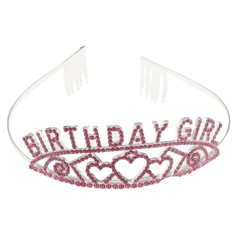 여자 생일 파티 댄스 파티 생일 여자 티아라 헤어 액세서리