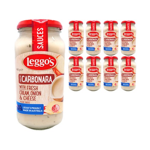 레고스 까르보나라 파스타 소스, 490g, 9개